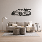 Porsche 911 GT3 RS Back view Wall Art