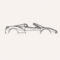 Ferrari 488 Spider Wall Art