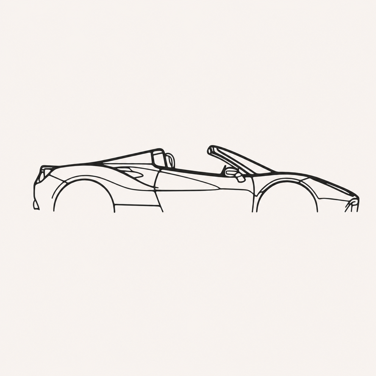 Ferrari 488 Spider Wall Art