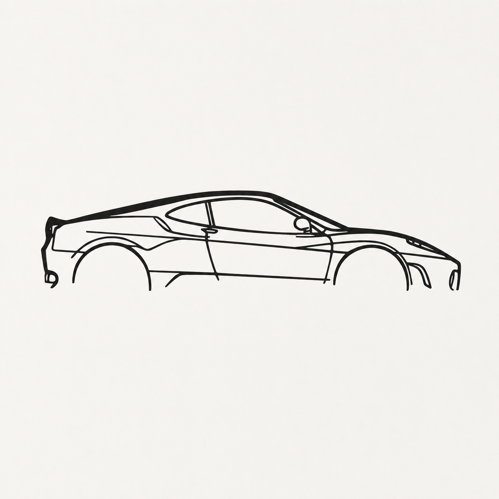 Ferrari F430 Wall Art