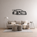 Porsche 911 GT3 RS Front view Wall Art