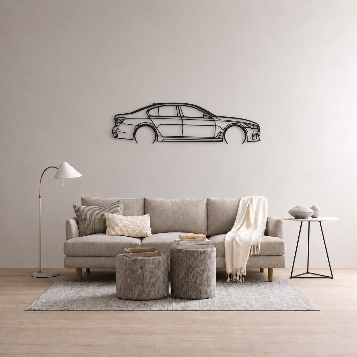 BMW 750i Wall Art