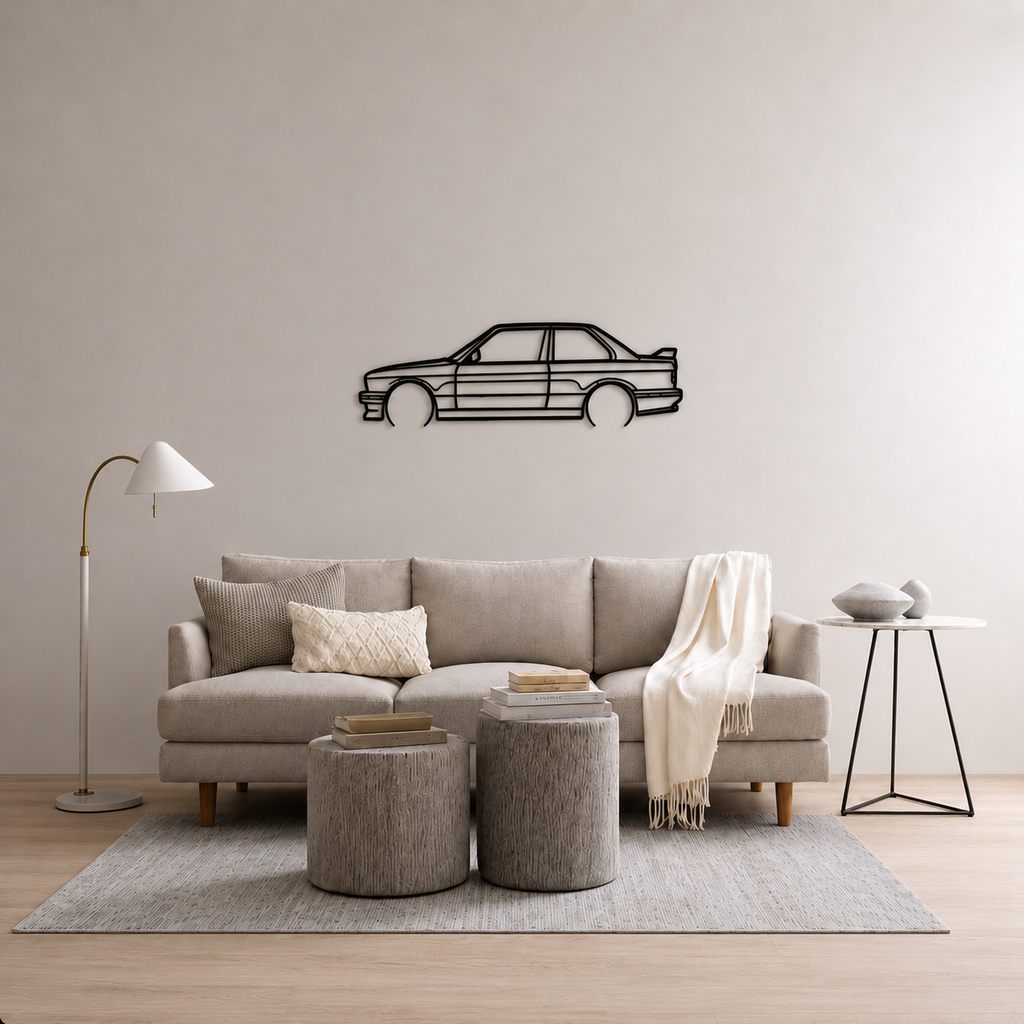 BMW E30 M3 Wall Art