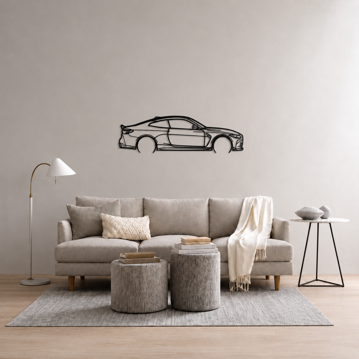 BMW M4 CSL Wall Art