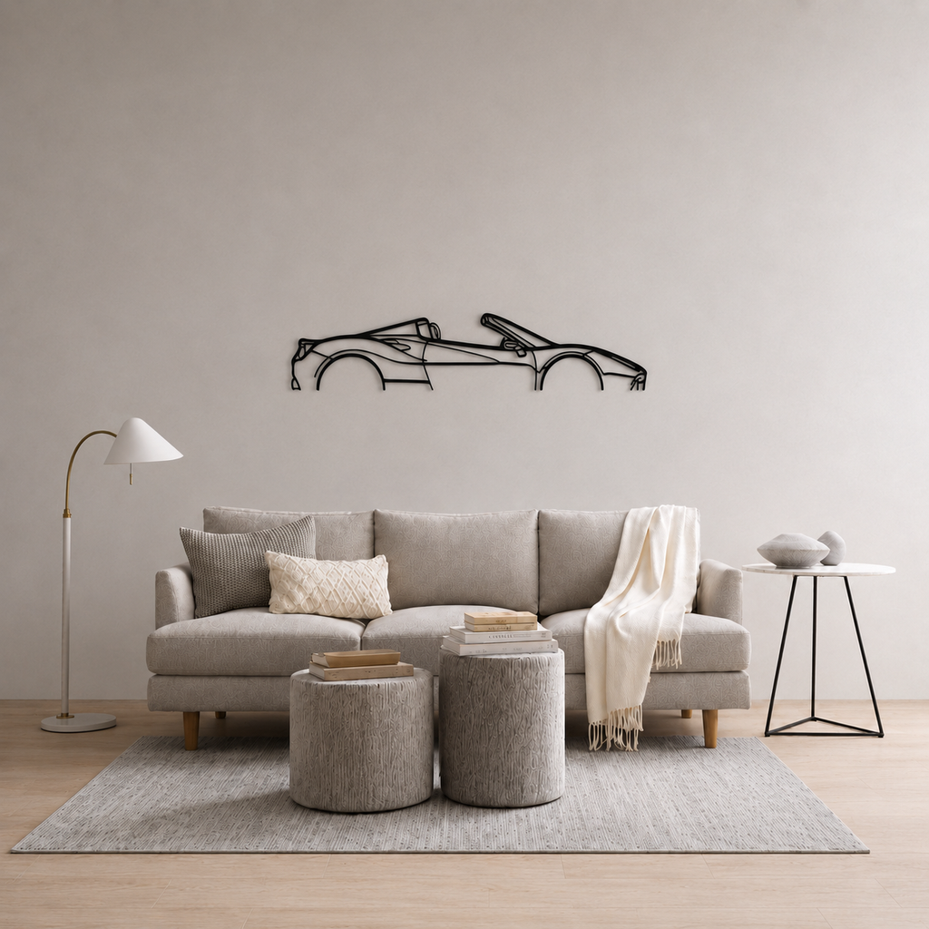Ferrari 488 Spider Wall Art