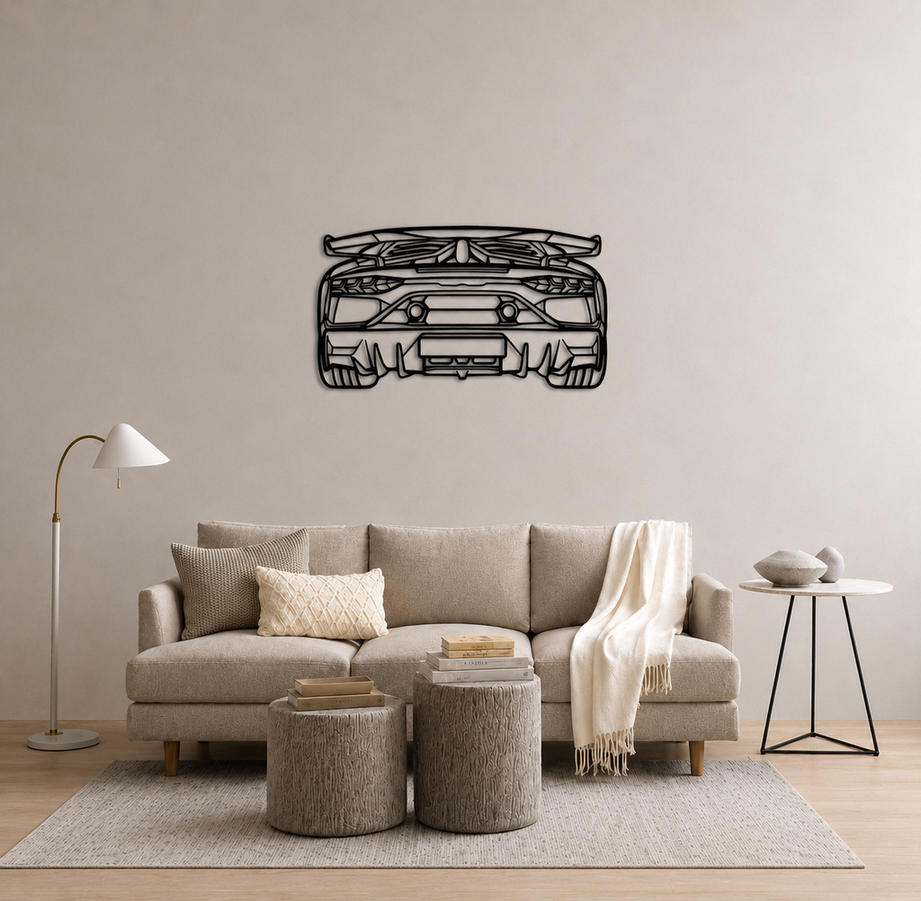 Lamborghini Aventador SVJ Wall Art