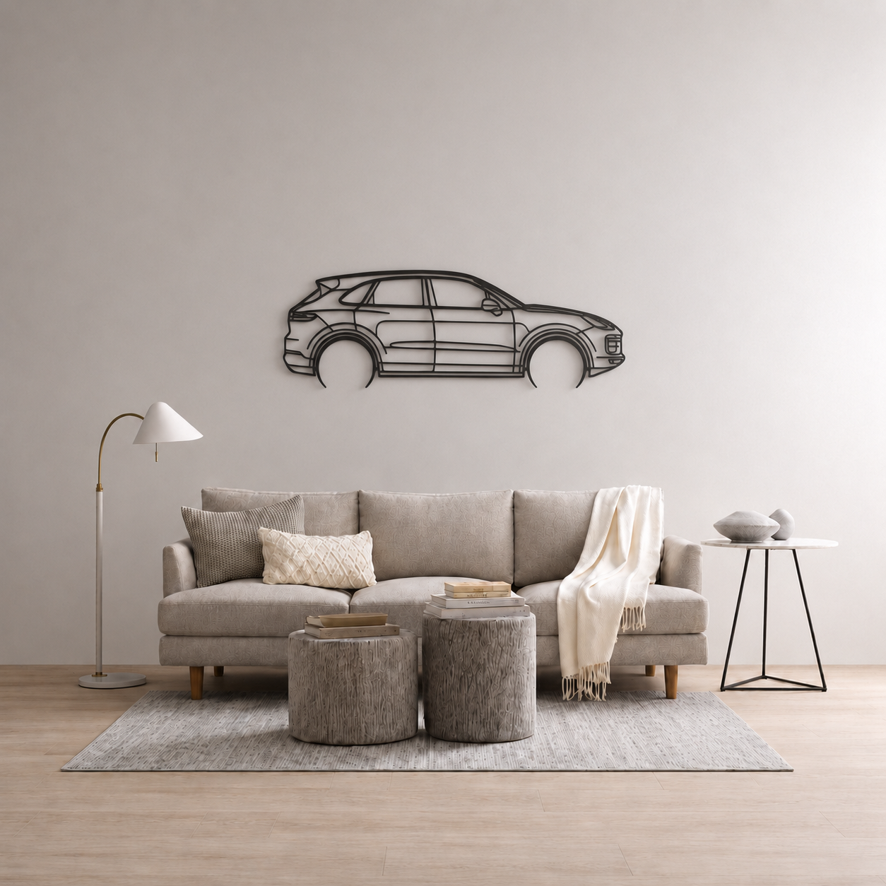 Porsche Cayenne Turbo Wall Art