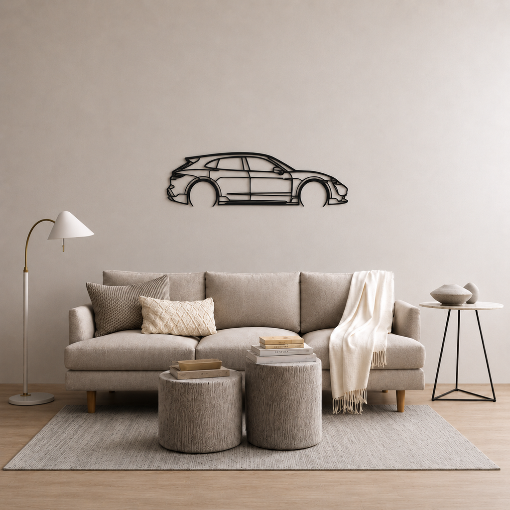 Porsche Taycan Turbo S Wall Art