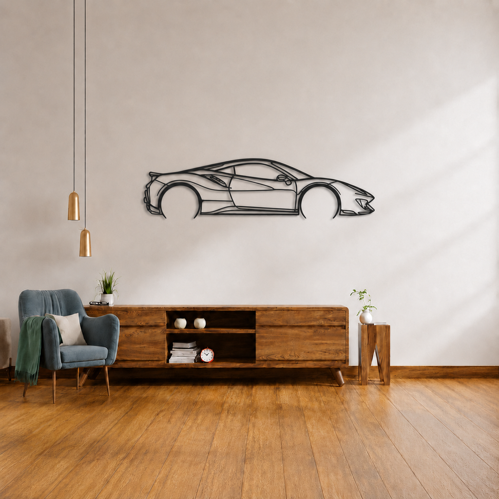 Ferrari 488 Pista Wall Art