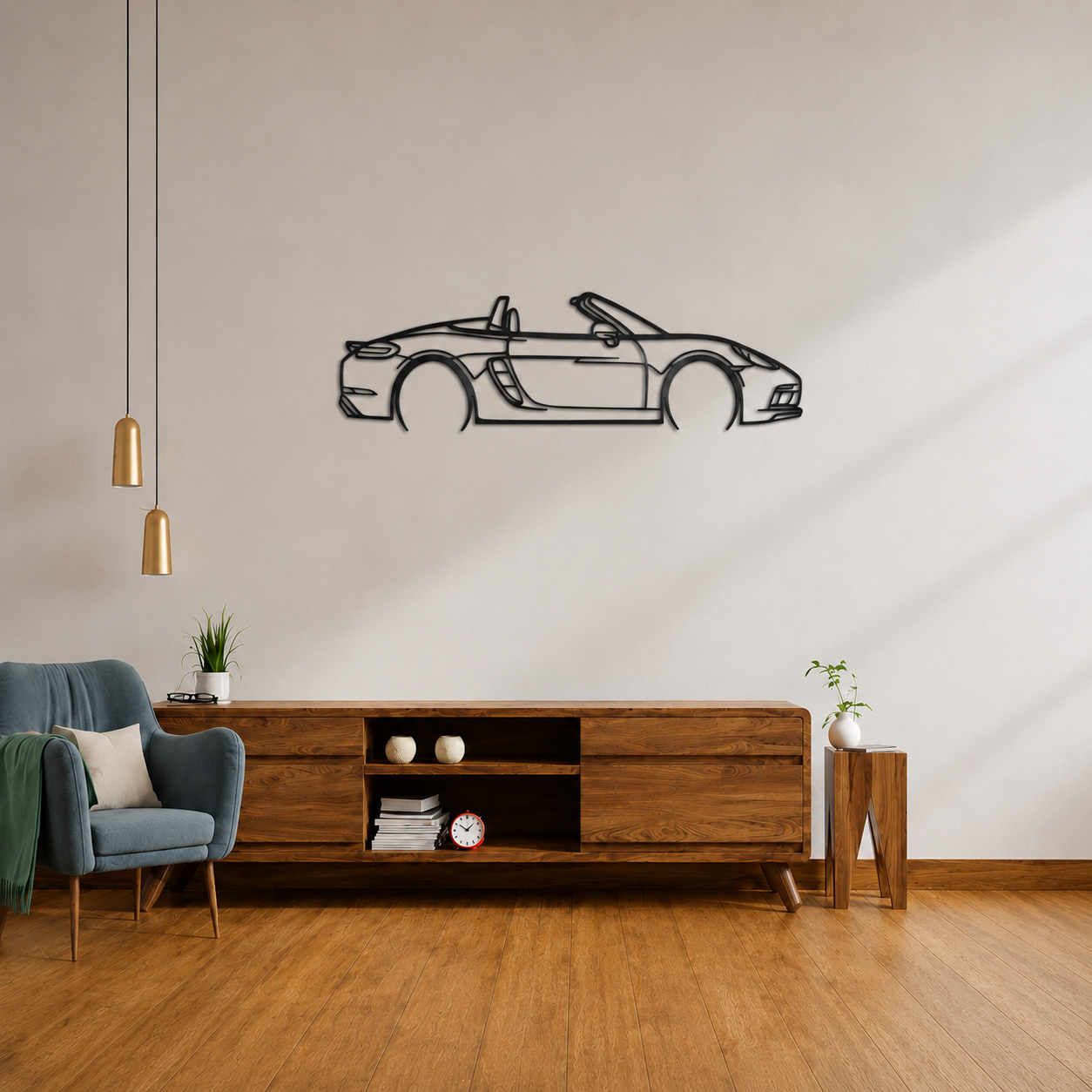 Porsche 718 Boxster GTS Wall Art