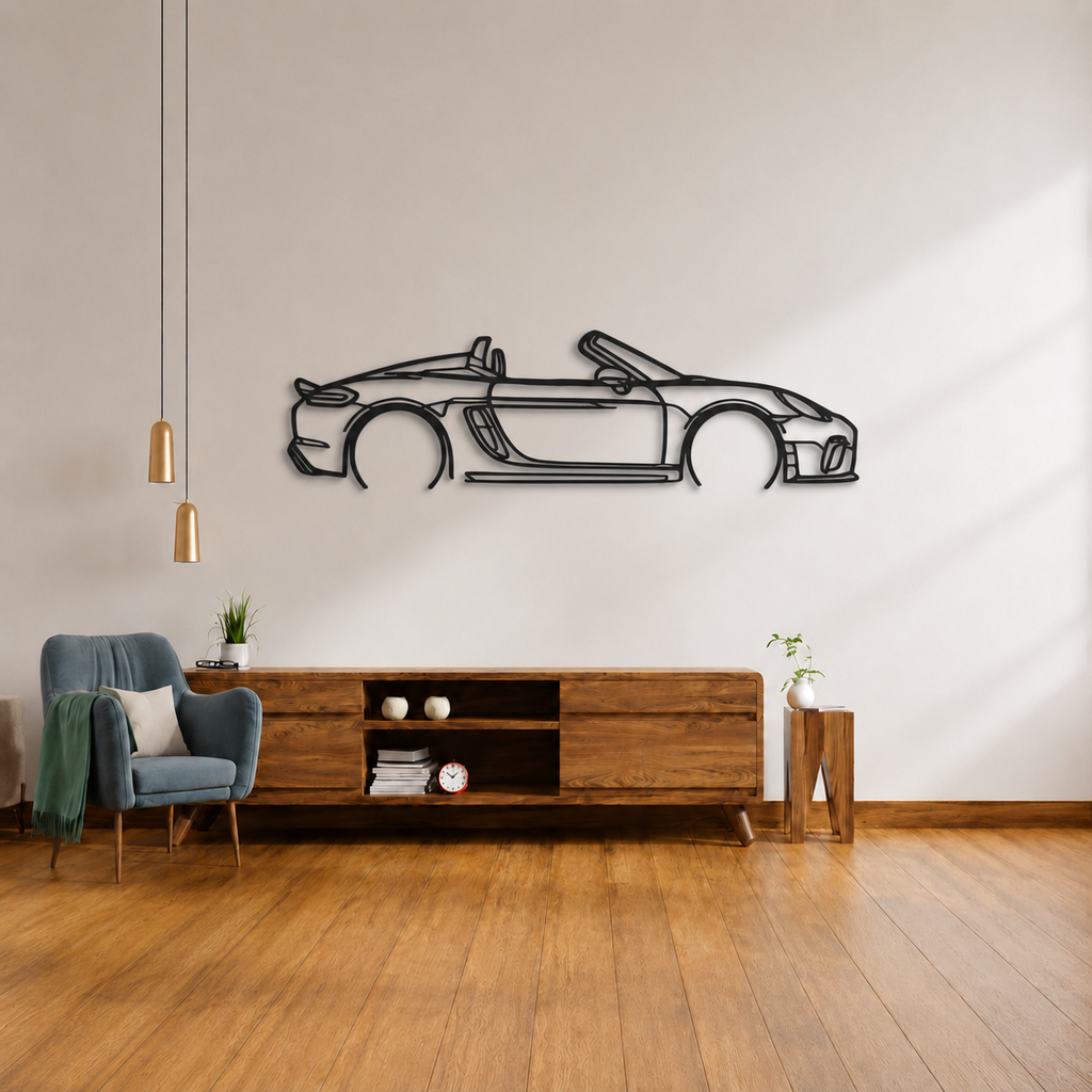 Porsche 718 Spider GTS Wall Art