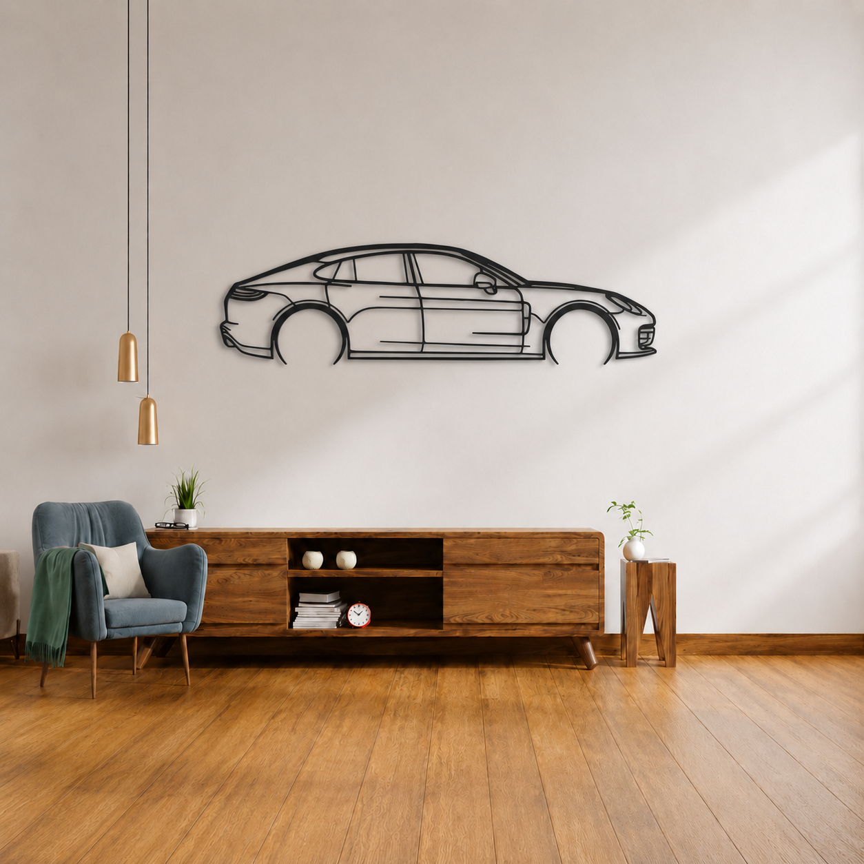 Porsche Panamera GTS Wall Art
