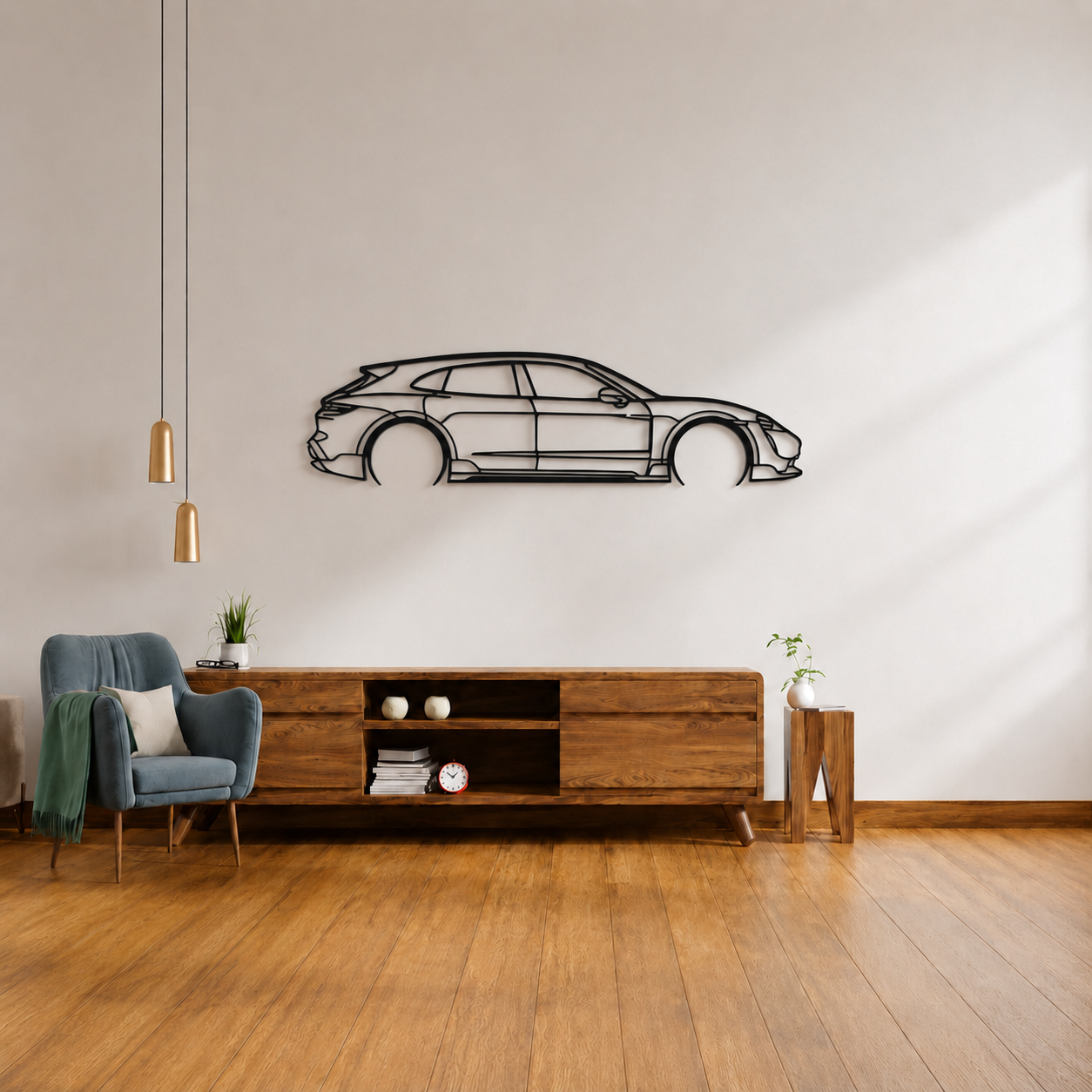 Porsche Taycan Turbo S Wall Art