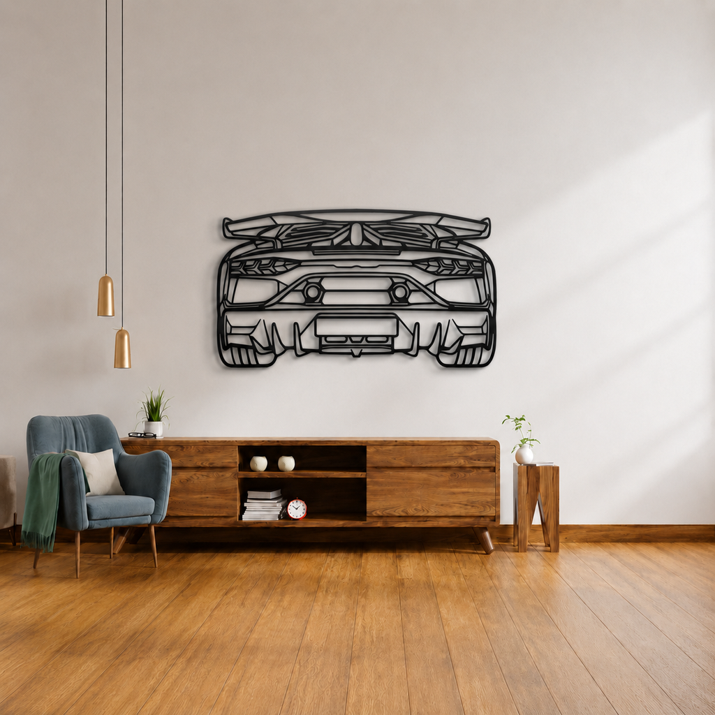 Lamborghini Aventador SVJ Wall Art