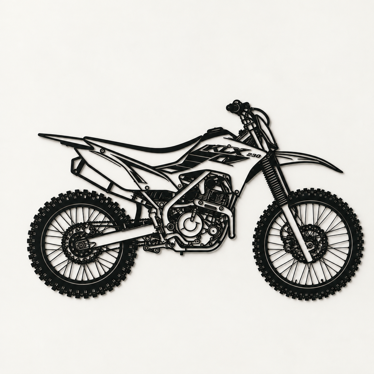 Kawasaki KLX230 Wall Art