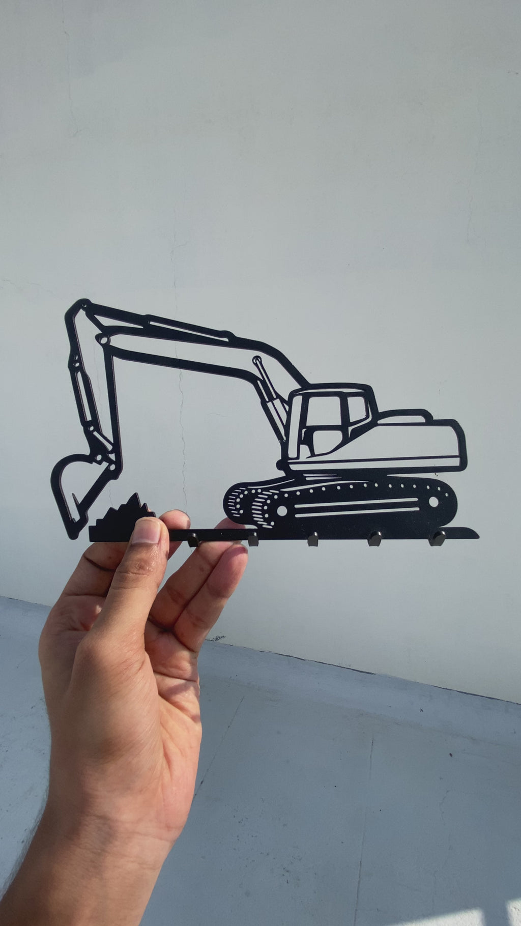 Excavator Key Holder