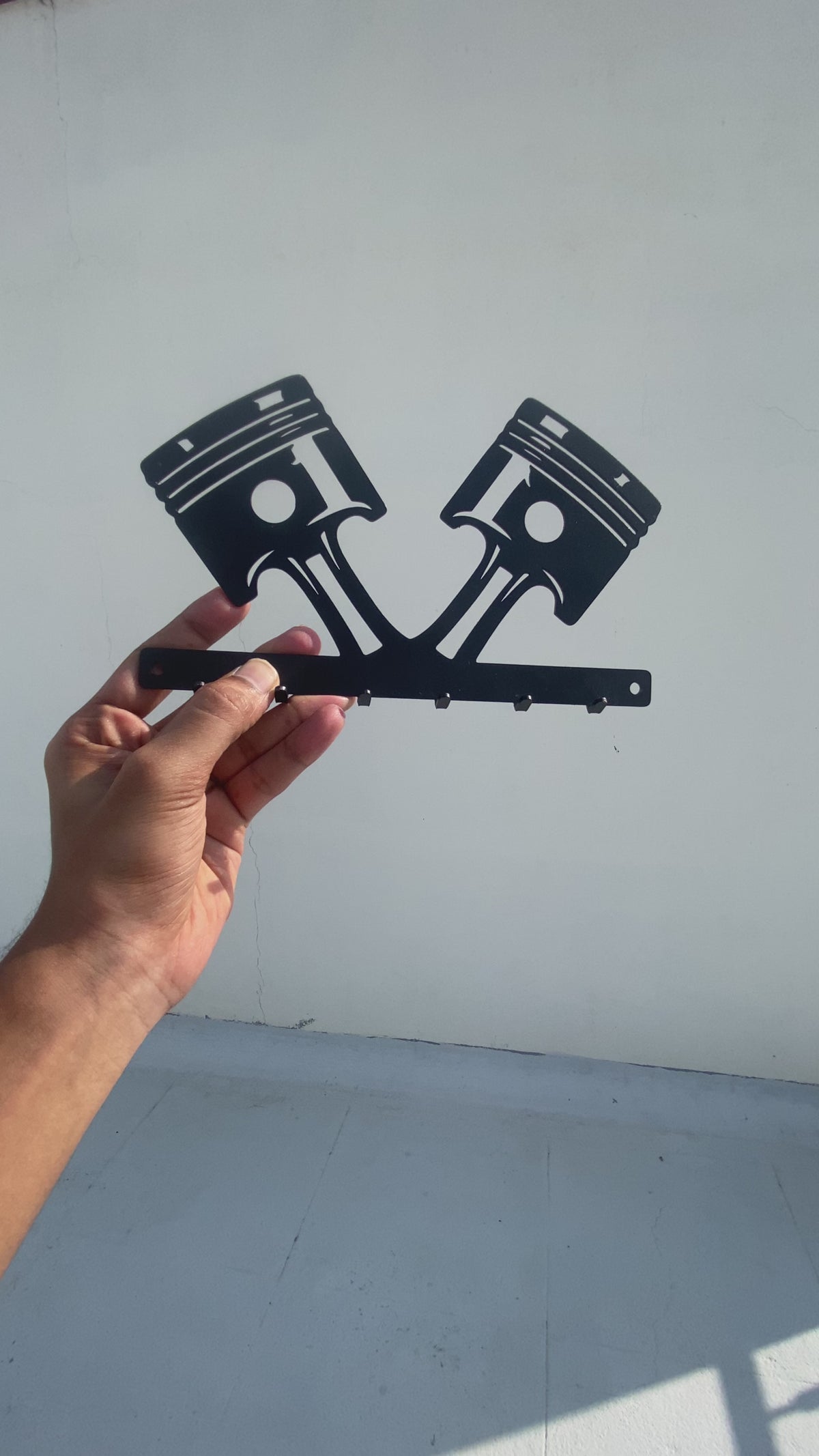 V-Twin Piston Key Holder